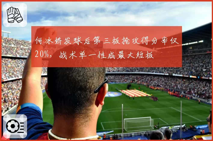 何冰娇发球后第三板抢攻得分率仅20%，战术单一性成最大短板